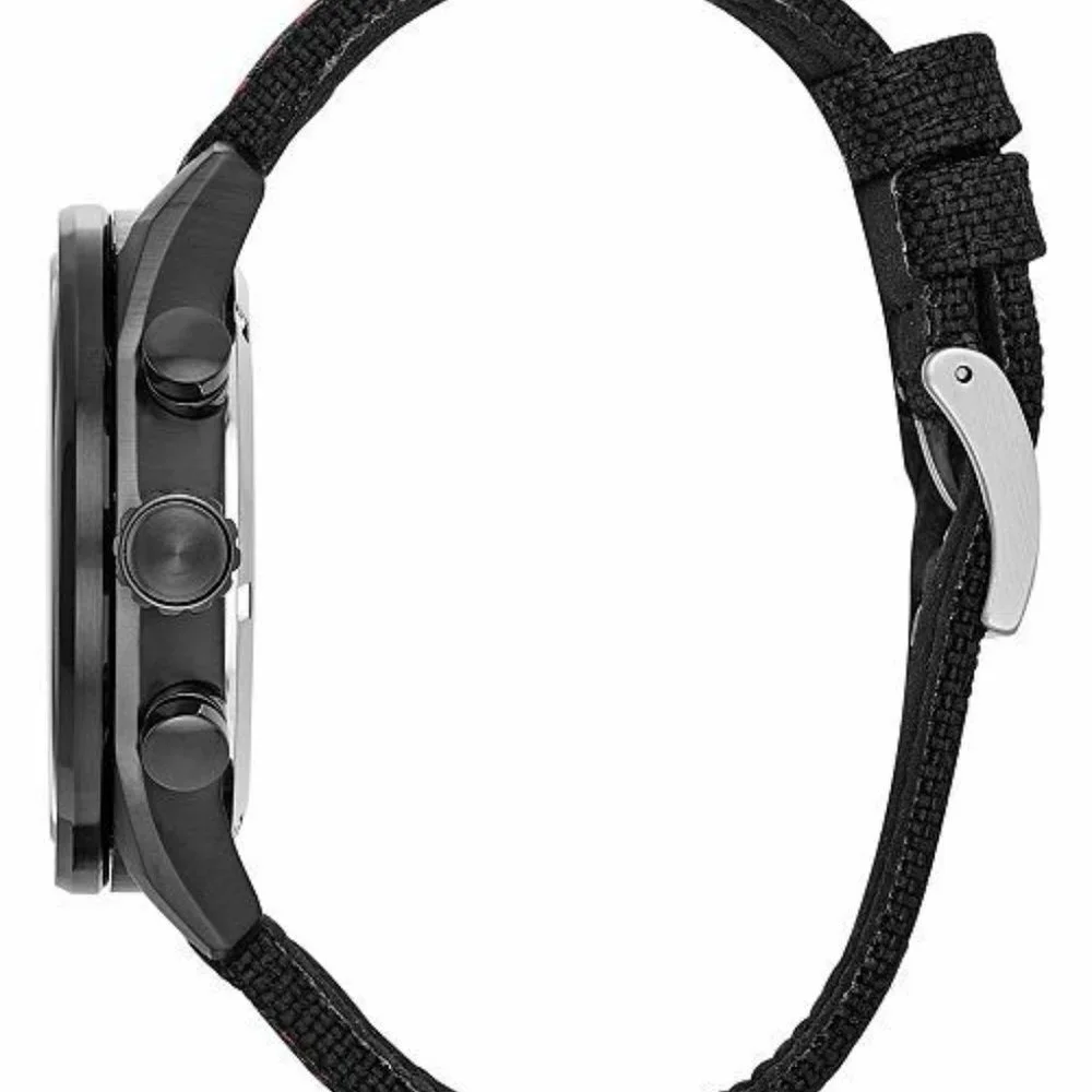 Citizen Eco-Drive 45mm Nylon Strap Watch